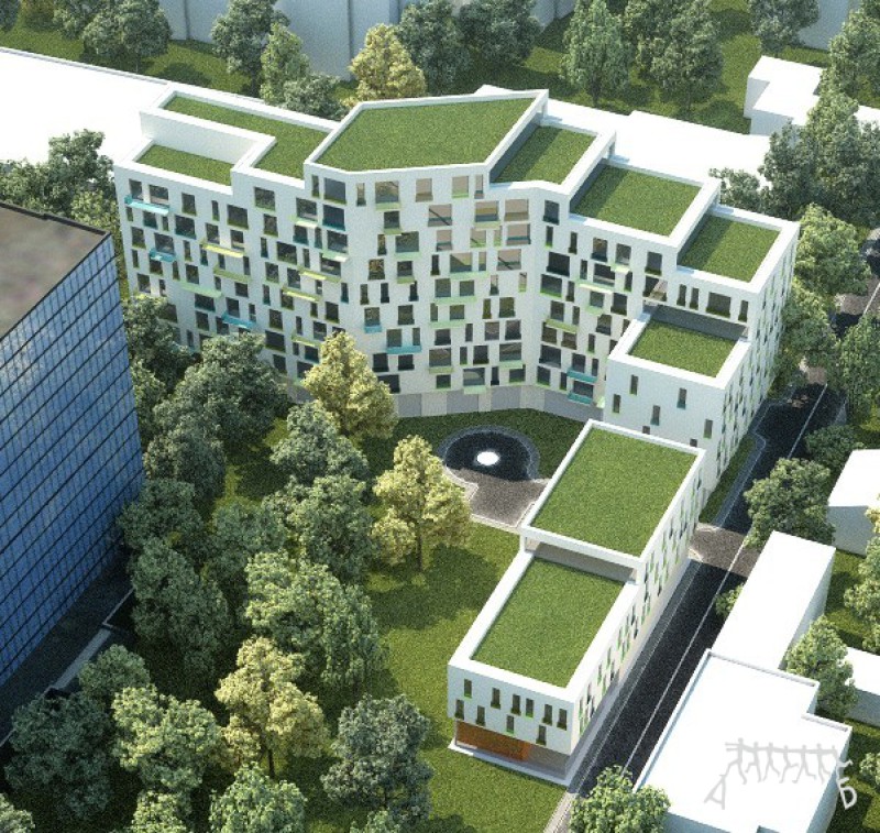 Office & Residential Complex with underground parking, KRASNODAR