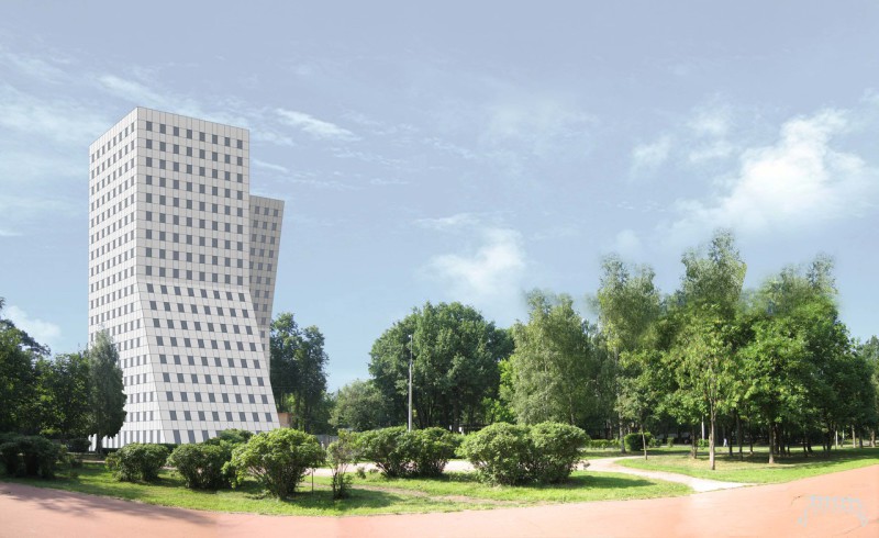 Residential Complex with Fitness Centre and underground parking, MOSCOW, ISKRA STREET